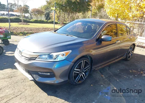 2017 Honda Accord Sport Se z USA, uszkodzony, nr VIN 1HGCR2F18HA279591
